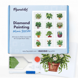 Mini série diamond painting Figured'Art