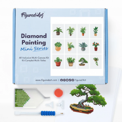 Mini série diamond painting Figured'Art