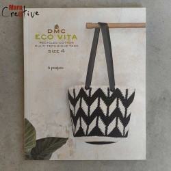 Livre: Eco Vita 4 - 6 projets de sacs au crochet