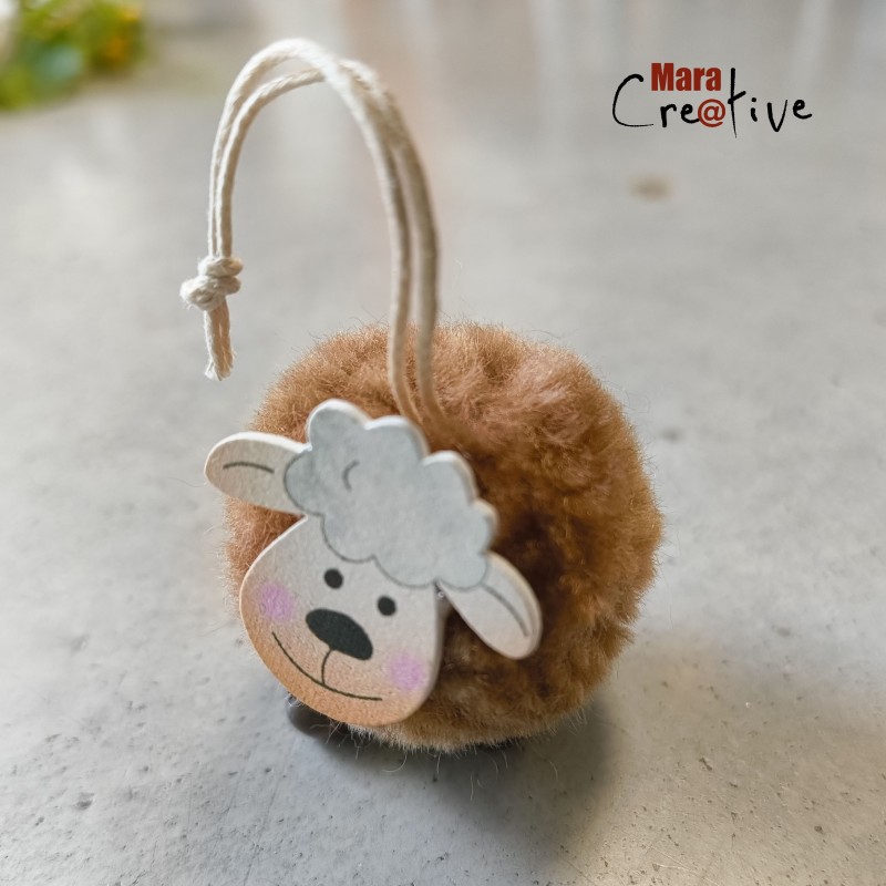 Mouton beige ou brun