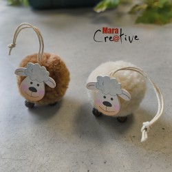 Mouton beige ou brun