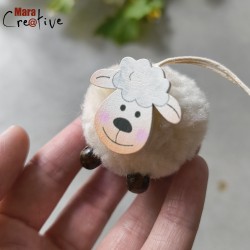 Mouton beige ou brun
