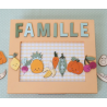 16 silhouettes fruits en bois