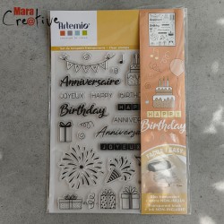 Tampons transparents Anniversaire