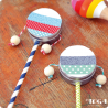 Glitter tape – Uni - argent
