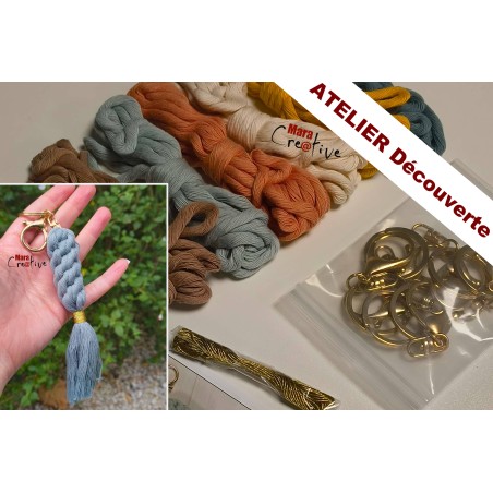 Atelier: macramé porte-clés