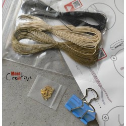 Kit macramé bracelets