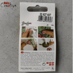Monture en métal: boucle d'oreille