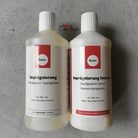 Imprégnation pour Raysin et béton