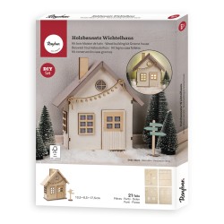 Kit maison de lutin en bois