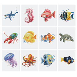 Mini série diamond painting Figured'Art