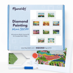 Mini série diamond painting Figured'Art