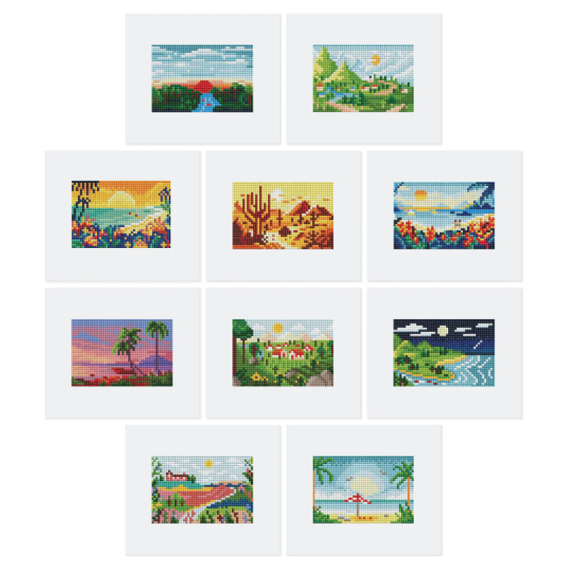 Mini série diamond painting Figured'Art