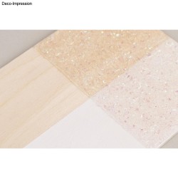 Gel cristallin, effet hologramme