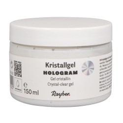 Gel cristallin, effet hologramme