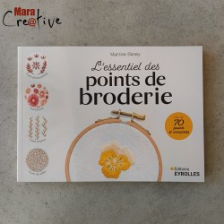 Livre: l'essentiel des points de broderie