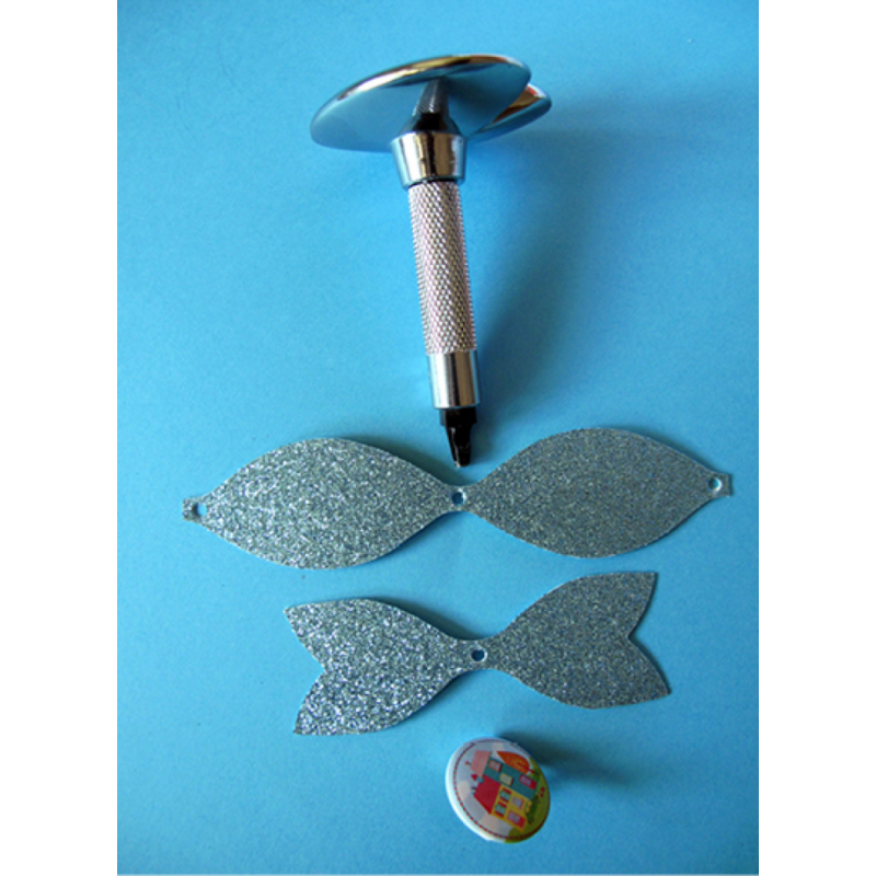 Kit D'oeillets à Rouler Avec Outils De Pose - Pour Bricolage, Couture, Cuir, Toiles
