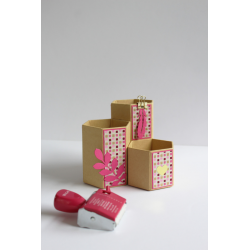 Trio de pots à crayons