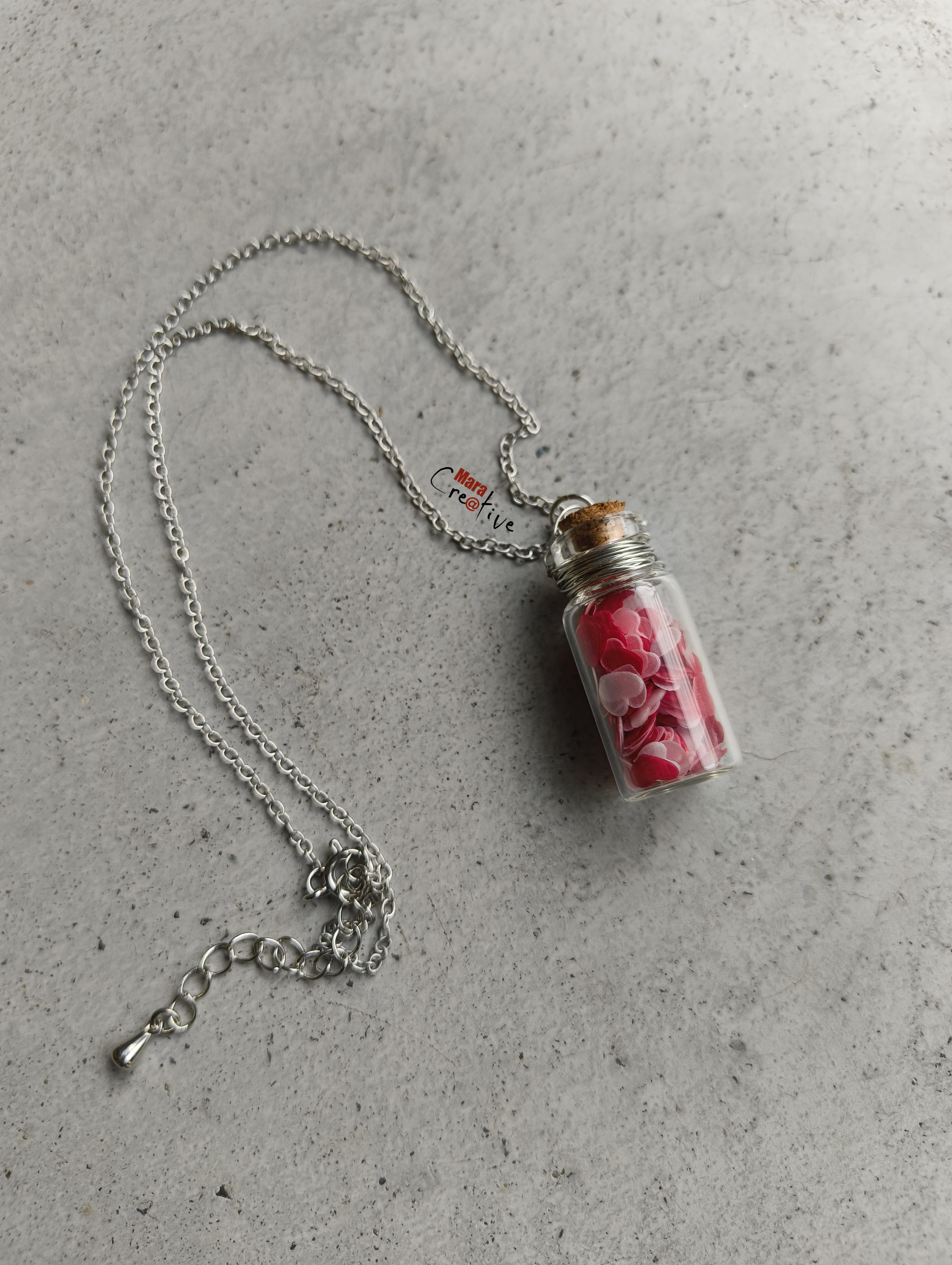 pendentif fiole